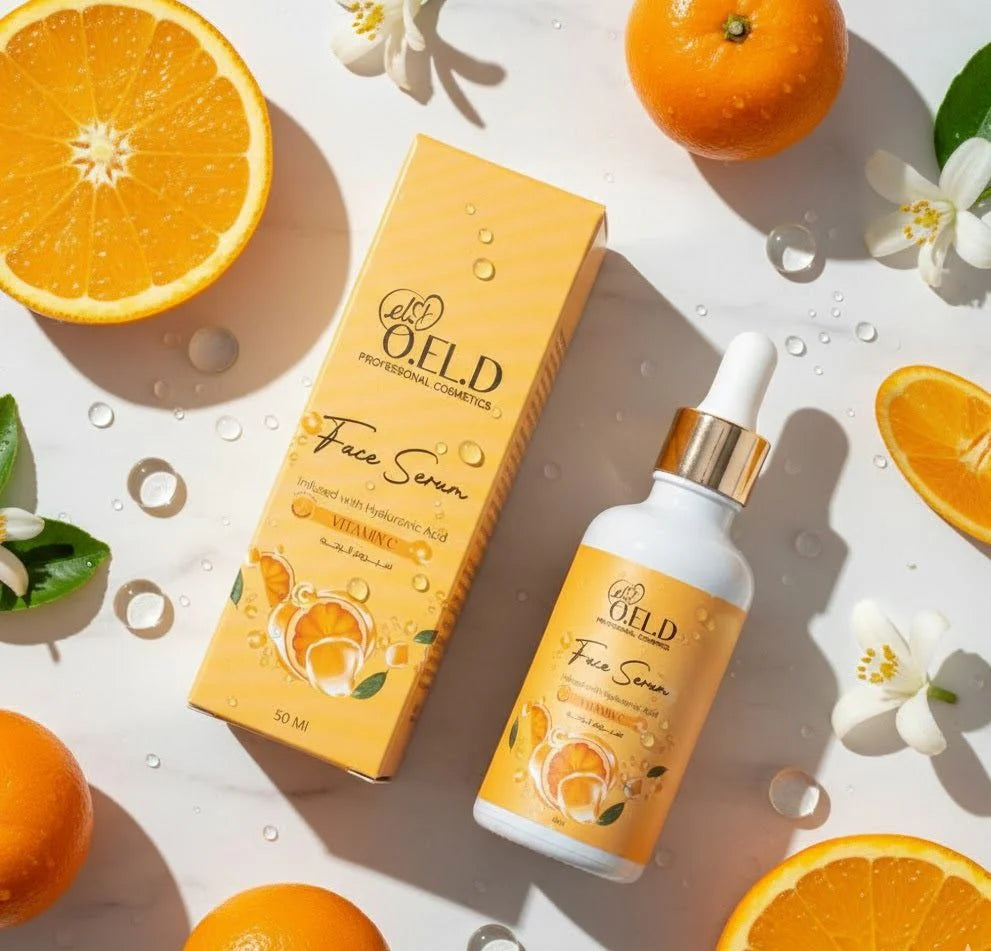 O.E.L.D - Professional Cosmetics Vitamin C Face Serum | سيروم فيتامين سي للوجه من O.E.L.D بروفيشنال كوزمتيكس
