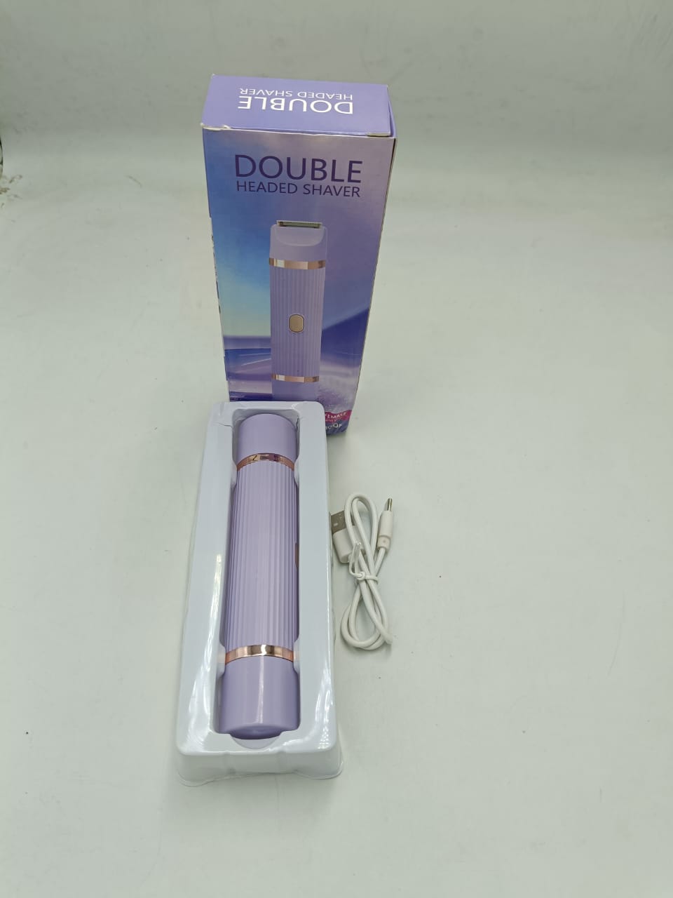 Luxury Dual Head Electric Shaver – Ultra Smooth Grooming | ماكينة حلاقة كهربائية مزدوجة الرأس
