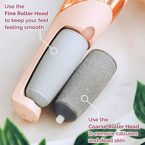 Electric Pedicure Foot File Callus Remover | مبرد قدم كهربائي لإزالة الكالو والعناية بالقدم