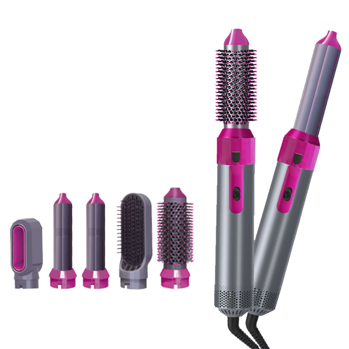 Hot Air Brush (5-in-1) | فرشاة هواء ساخن 5 في 1 لتصفيف الشعر